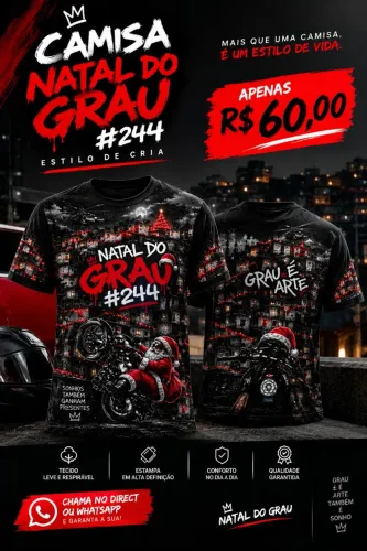 Natal chegando vem fica no estilo