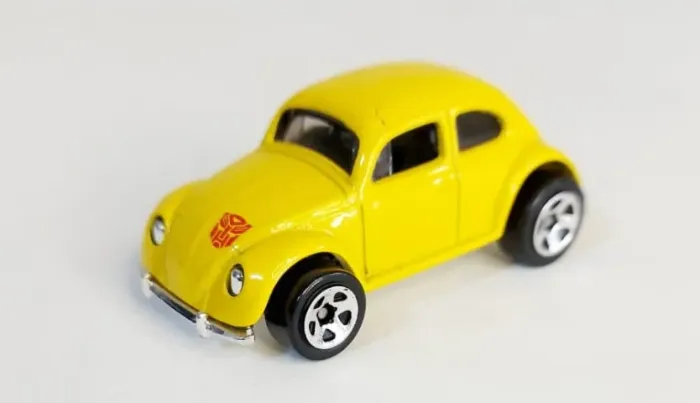 Hot Wheels Vw Volkswagen Fusca Beetle Bumblebee Transformers Amarelo