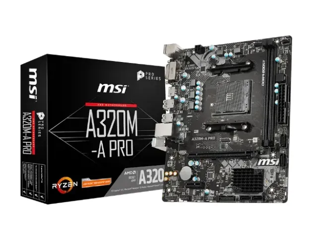 RYZEN 5 4500 + A320M MSI