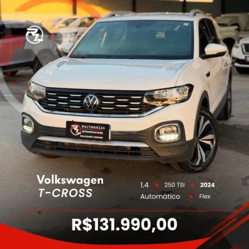 Volkswagen T-Cross Highline 1.4 TSI Flex 16V 5P AUT 2024
