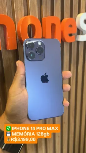 iPhone 14 Pro Max Roxo 128GB