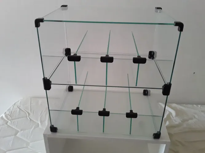 Baleiro expositor de balas tipo vitrine preço promocional