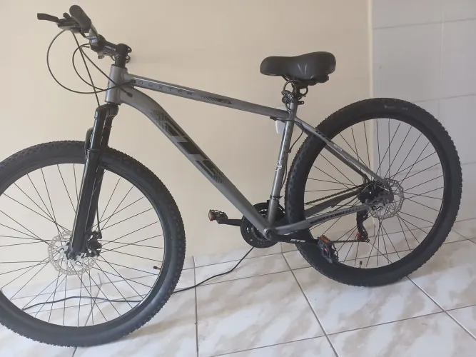 Bicicleta Aro 29 Gts Dexter 24 Marchas Freio A Disco Cor Grafite Com Preto quando 19
