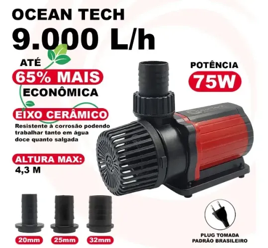 Bomba submersa Ocean Tech SC 9000 - 110V Modelo SC 9000