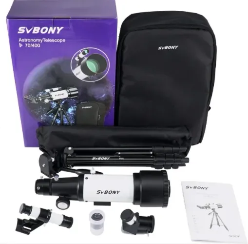 Telescópio SVBONY SV501P(70 mm)