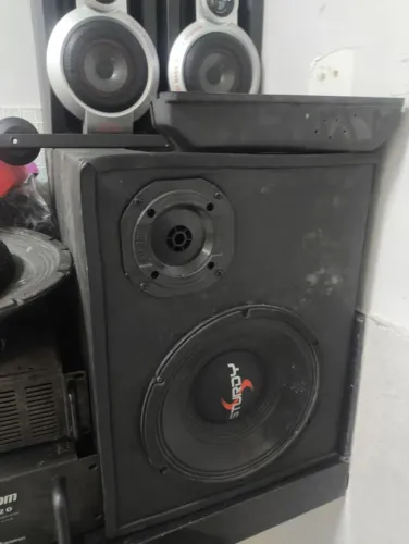 LOTE SONORIZAÇÃO - EQUIPAMENTOS DE ÁUDIO 