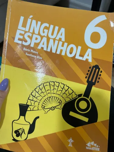 Livro de Espanhol, nível de sexto ano