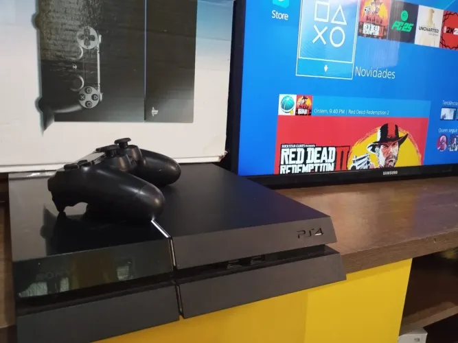 PS4 Novinho OPORTUNIDADE Diversos Jogos! Aceito cartão 