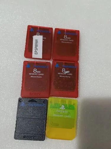 Memory Cards PS2 + PS1