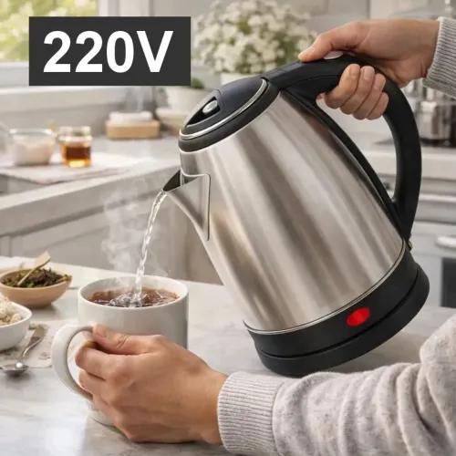 CHALEIRA ELÉTRICA INOX 2L - ÁGUA QUENTE EM MINUTOS! ?