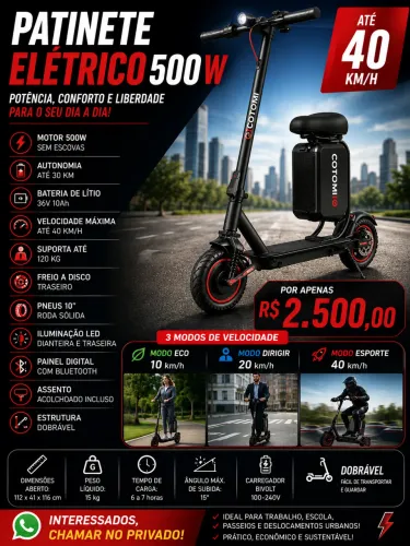 Patinete elétrico