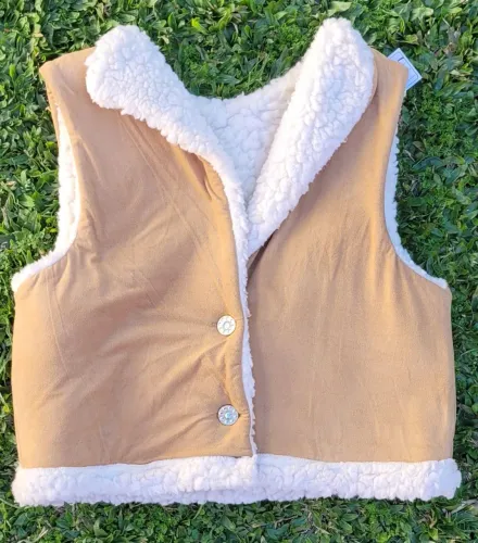 Colete feminino Curto M Adulto