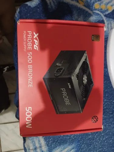 Fonte xpg probe 500W 80 plus