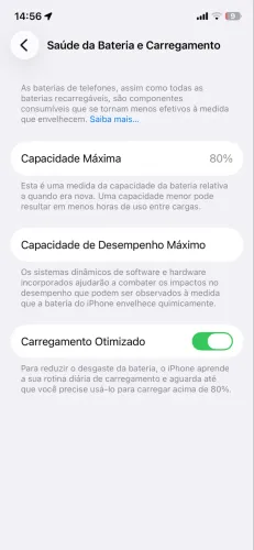 Vendo iPhone 12 Pro 256 Gigas 80% a saúde da bateria