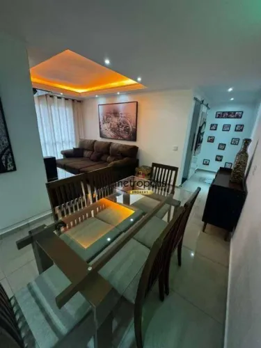 Apartamento com 2 dormitórios para alugar, 62 m² por R$ 4.799,48/mês - Santo Antônio - São