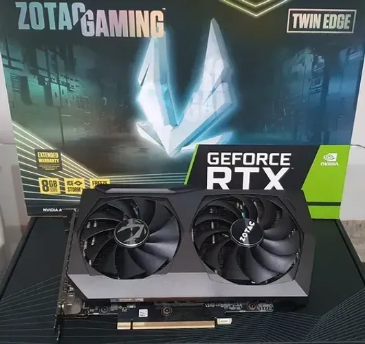 Placa de Video RTX3070 Twin Edge Zotac