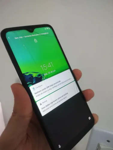 Moto G7 Play 32gb funciona tudo