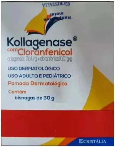 Pomada Kollagenase 5 bisnagas de 30g