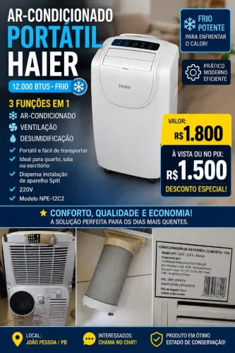 Ar condicionado portátil