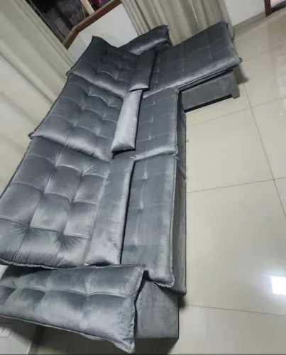 Sofá linha Premium tamanho 3.20 braços estofados 