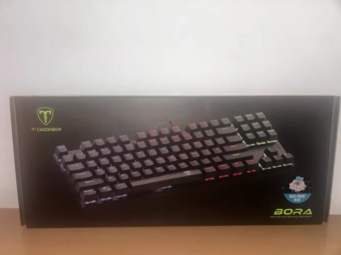 Teclado Mecânico T-Dagger Bora RGB Switch Blue - Lacrado