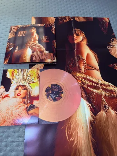 Disco vinil Taylor Swift deluxe + poster gigante 