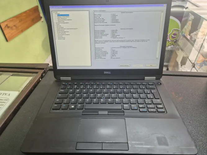 Notebook DELL i7 6600U 16GB DDR4 usado