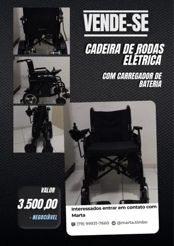 Cadeira de rodas elétrica