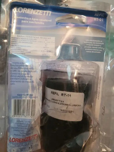 Filtro de torneira Lorenzetti - versatille RT 01