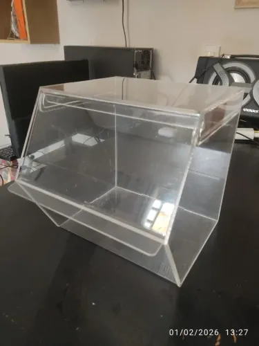 Dispenser/Baleiro de Acrílico 20x15x20 