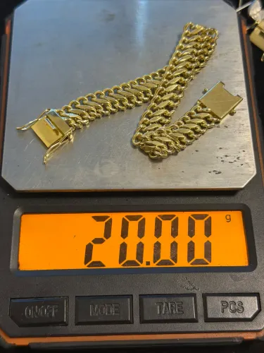 Pulseira de ouro 18k nova garantia eterna certificado loja 