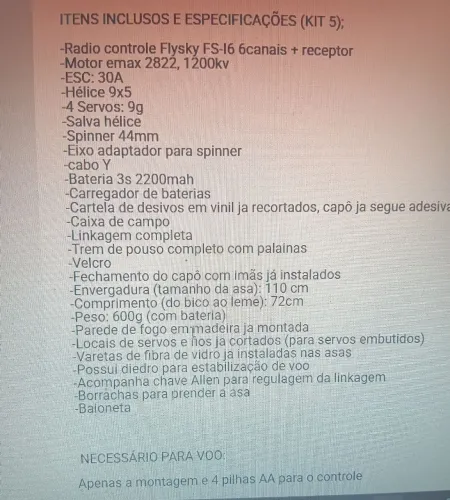 Aeromodelo Decathlon
