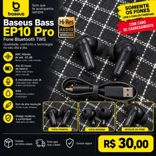 ? FONE BASEUS BASS EP10 PRO
