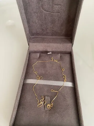 Corrente Veneziana Ouro Amarelo 18k 45cm