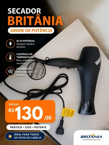 Secador Britânia 