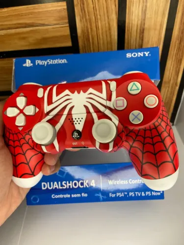 Controle Ps4 Sem Fio homem aranha an3