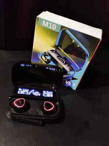 Fone de ouvido bluetooth M10 