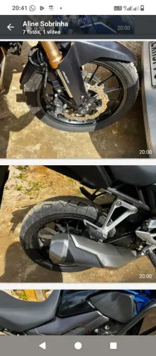 Vende -se CB 500X ano 2024 tudo ok 7 mil km rodados 