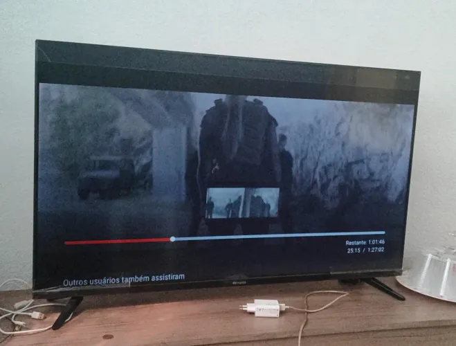 TV AIWA 43 Android semi nova / na garantia ainda e nota fiscal 