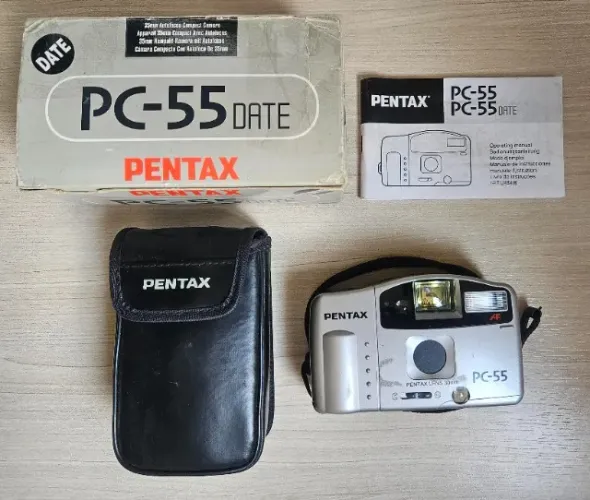 Câmera Pentax P-55 - Utiliza filme de 35mm (produto usado)