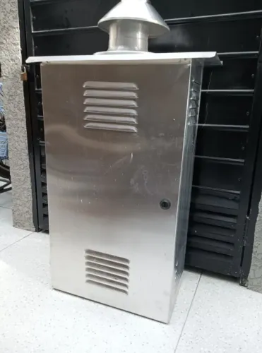 Protetor para Aquecedor a gás 75x42x24cm Metalsul.
