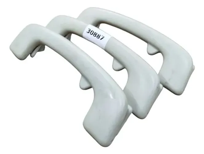 Alça Teto Citroen C4 Pallas 2007 2008 2009 2010 2011 Kit Cinza