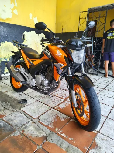 CB Twister 250f ABS Laranja 2019