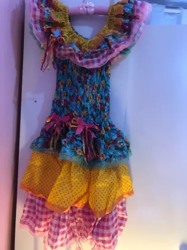 Lindo vestido festa junina T 12