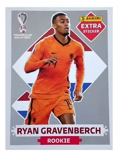 ? FIGURINHA EXTRA STICKER ? RYAN GRAVENBERCH! ?