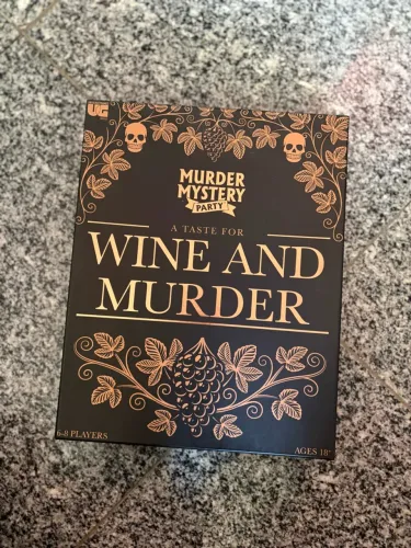 Jogo A Taste For Wine and Murder da Murder Mistery Party