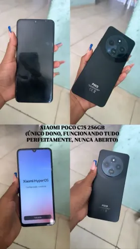 VENDO XIAOMI POCO C75 ÚNICO DONO NUNCA ABERTO 