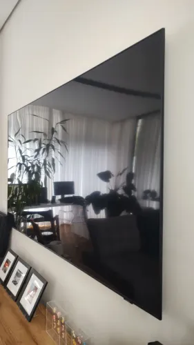 TV Samsung 75' UN75BU8000GXZD - sucata para retirada de peças