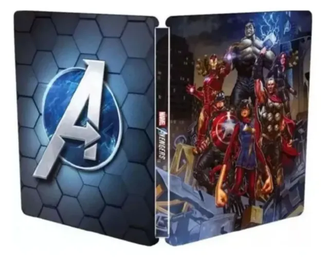Jogo dos Avengers versão Definitiva PS4 e PS5 + Filme Blu-ray Brinde