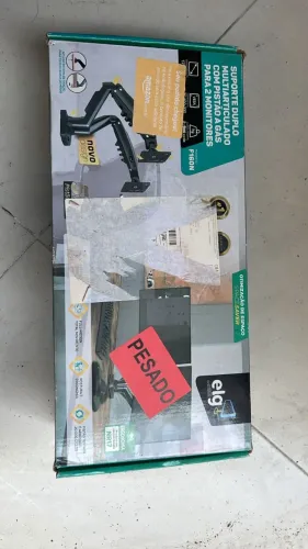 Suporte Ergonômico Articulado Duplo ELG F160N